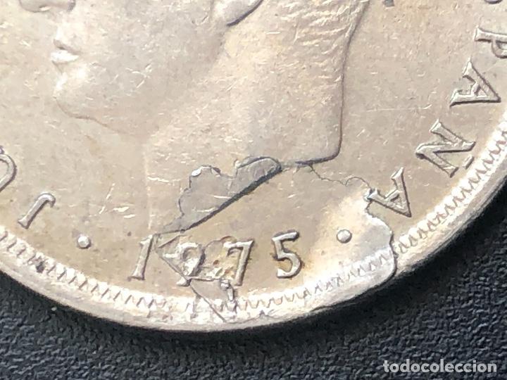 Monedas con errores: 5 pesetas 1975 error - Foto 1