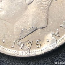 Monedas con errores: 5 PESETAS 1975 ERROR