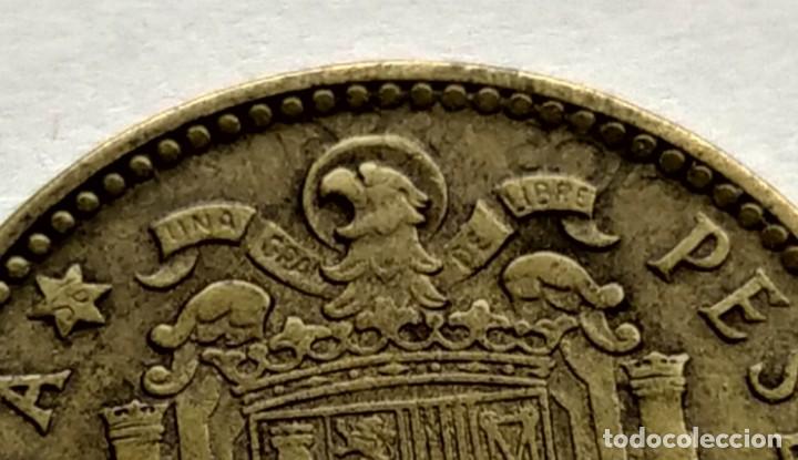 Monedas con errores: ## Error # 1 Pesetas 1953 estrella 56 Repintada## - Foto 4
