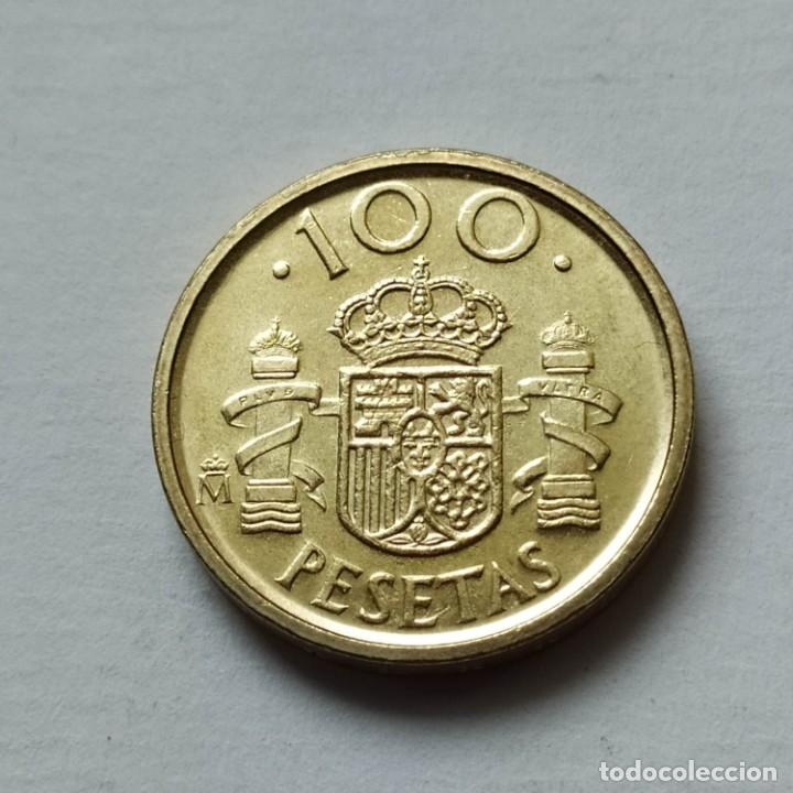 Monedas con errores: ## Errores y Variantes # Exceso en 100 Pesetas 1992 ## - Foto 3