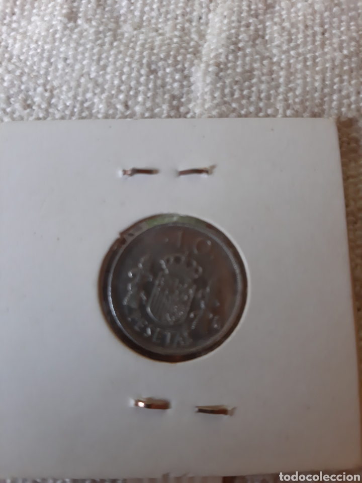 Monedas con errores: Error 1992 10 pesetas Juan Carlos I - Foto 2