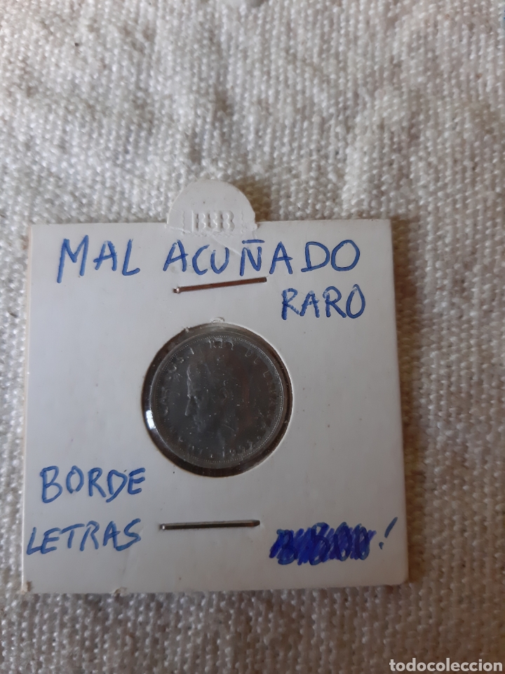 Monedas con errores: Error 1992 10 pesetas Juan Carlos I - Foto 1