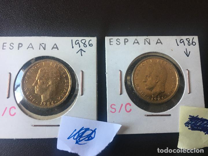 Monedas con errores: ## Error # 100 pesetas 1986 SC Flecha arriba / abajo - Foto 1