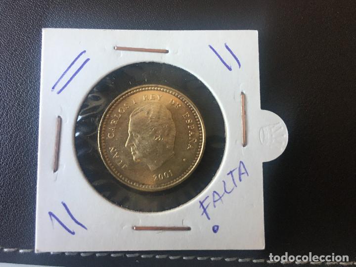 Monedas con errores: ## Error # 100 pesetas 2001 SC falta punto - Foto 1