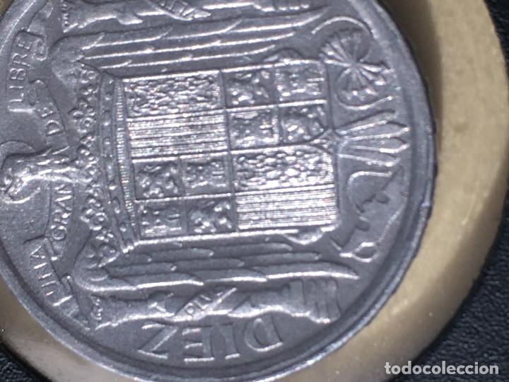 Monedas con errores: ## Error # 10 Centimos Franciso Franco 1941 Variante Plus &rdquo;V&rdquo; SC - Foto 1