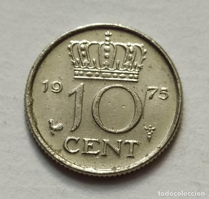 Monedas con errores: ## Error - Holanda 5 c&eacute;ntimos 1975 Leyenda doble ## - Foto 2