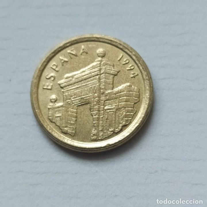 Monedas con errores: ## ERROR # 5 Pesetas 1994 listel ancho ## - Foto 2