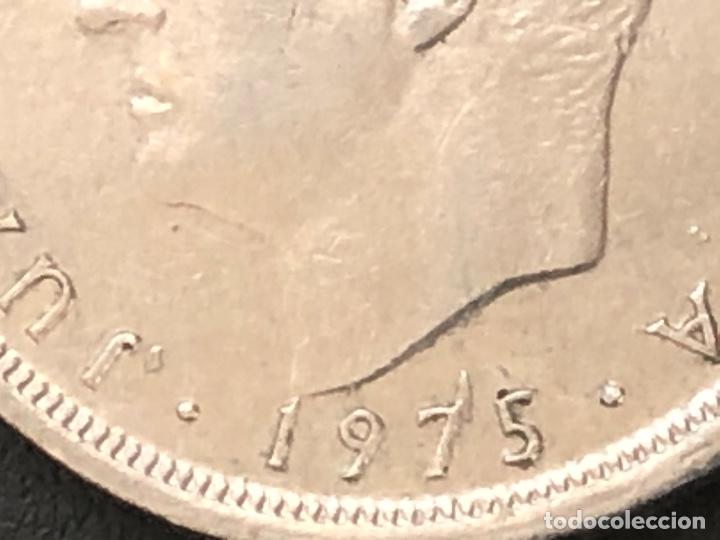 Monedas con errores: 5 pesetas 1975 error - Foto 1
