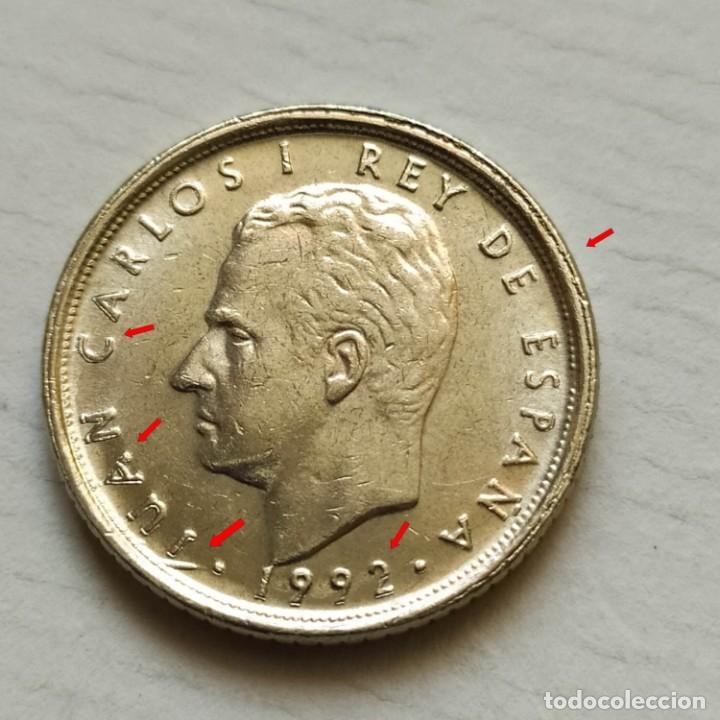 Monedas con errores: # Error - 10 Pesetas 1992 con tres errores ## - Foto 1