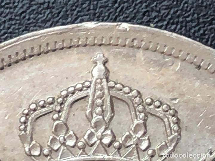 Monedas con errores: 5 pesetas 1975 error anverso y reverso - Foto 2