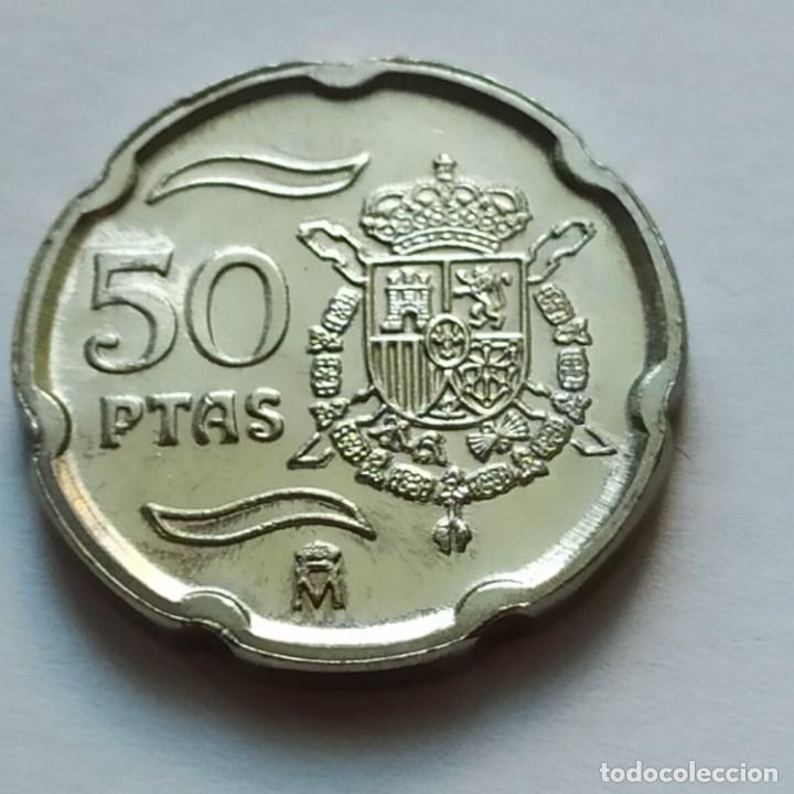 Monedas con errores: ## Error # 50 Pesetas 2000 Cu&ntilde;o gastado - Sin Circular ## - Foto 4