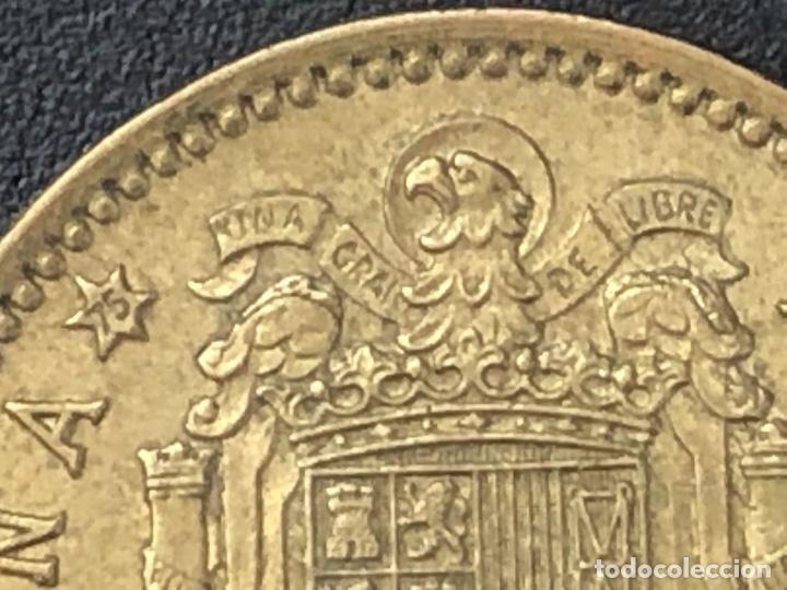 Monedas con errores: 1 peseta 1966 importante exceso metal - Foto 1