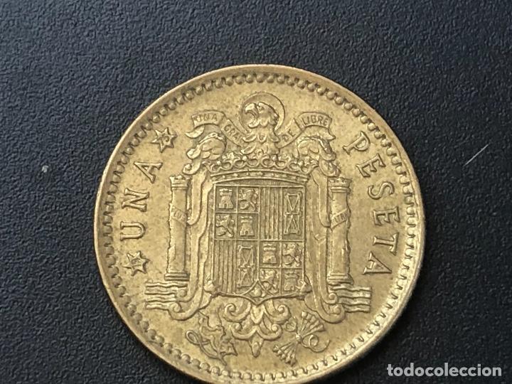 Monedas con errores: 1 peseta 1966 importante exceso metal - Foto 4