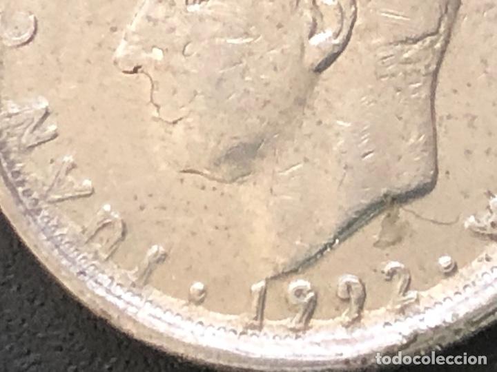 Monedas con errores: 10 pesetas 1992 - Foto 3