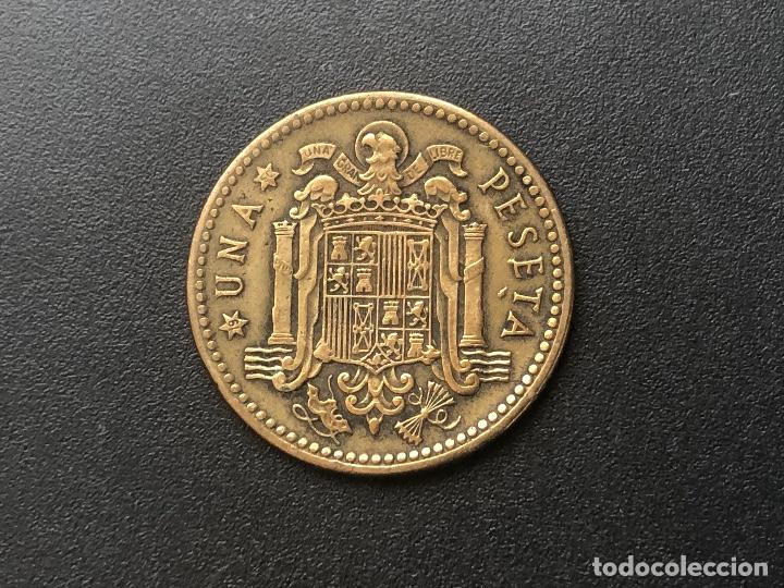 Monedas con errores: 1 peseta 1947*50 - Foto 2