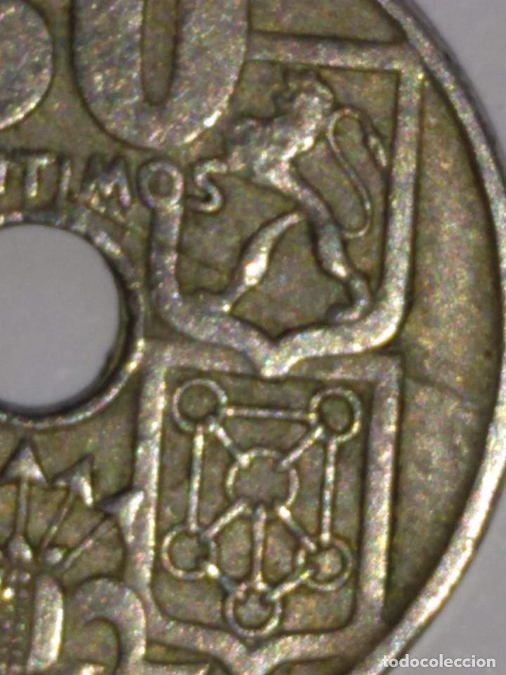 Monedas con errores: 50 centimos 1949 *52 ROTURA SELLO - Foto 1