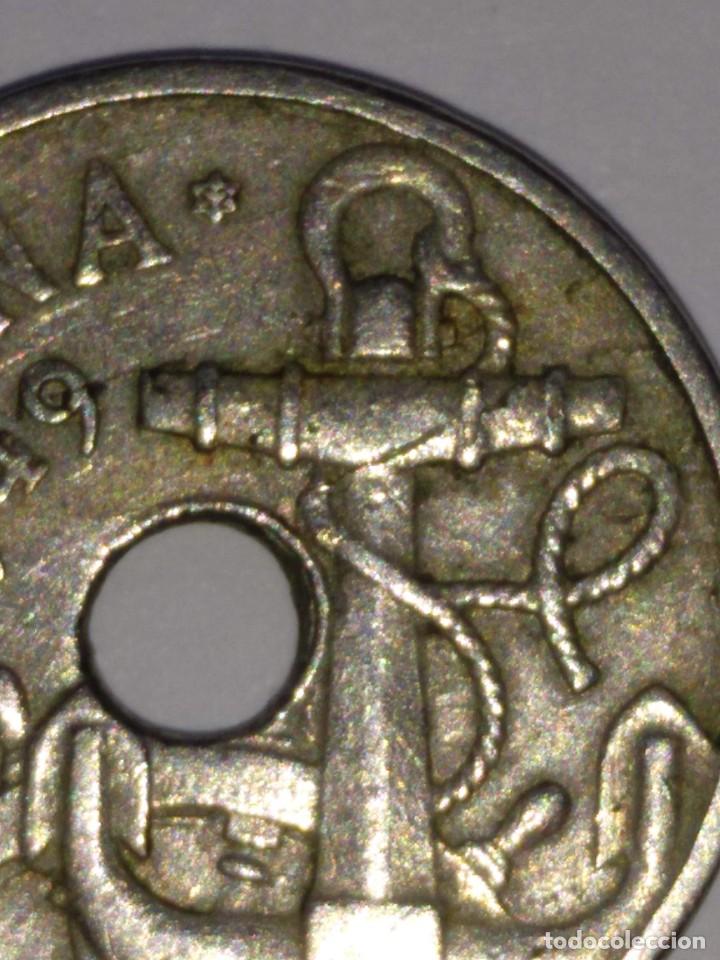 Monedas con errores: 50 centimos 1949 *52 ROTURA SELLO - Foto 2
