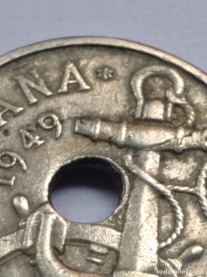 Monedas con errores: 50 centimos 1949 *52 ROTURA SELLO - Foto 6