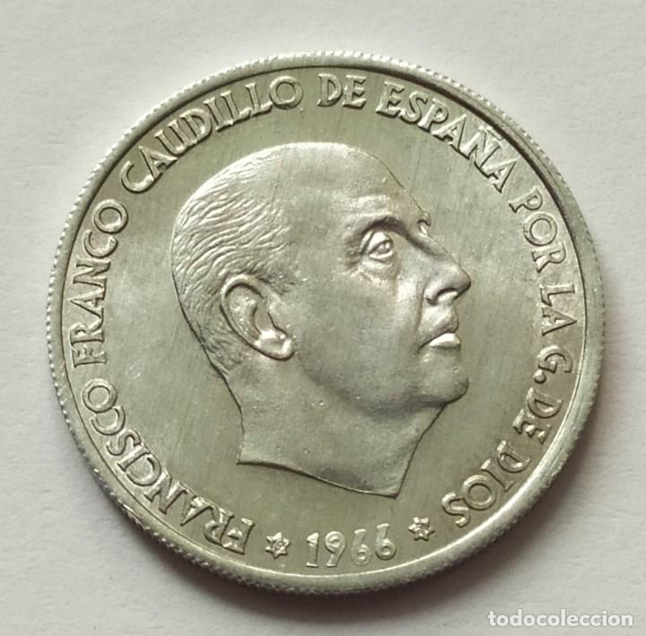 Monedas con errores: ## Error - 50 C&eacute;ntimos 1966-71 Fecha floja sin relieve ## - Foto 2
