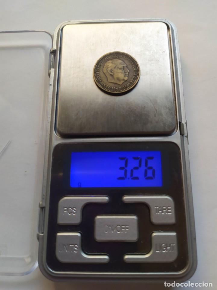 Monedas con errores: ## Error - 1 Peseta 1947-49 Menor peso ## - Foto 1