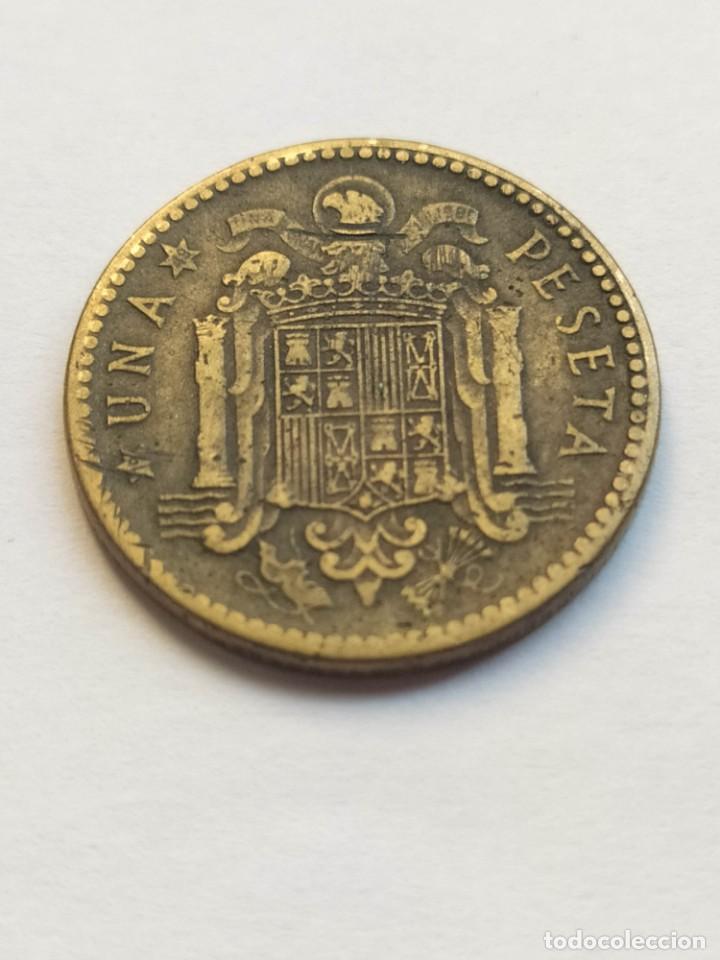 Monedas con errores: ## Error - 1 Peseta 1947-49 Menor peso ## - Foto 3