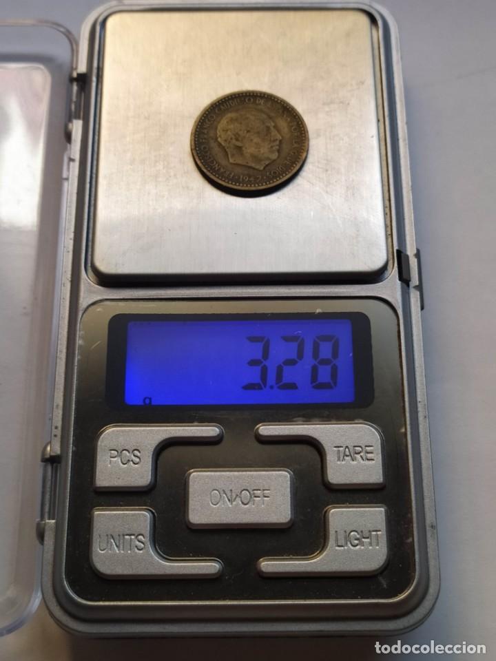 Monedas con errores: ## Error - 1 Peseta 1947-52 Menor peso ## - Foto 1