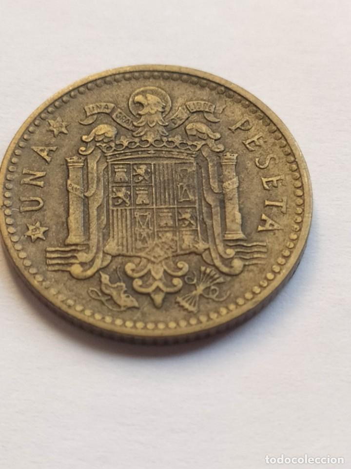 Monedas con errores: ## Error - 1 Peseta 1947-53 Menor peso ## - Foto 3
