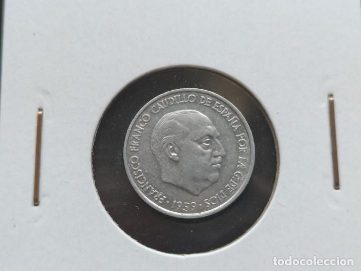 Monedas con errores: 10 c&eacute;ntimos 1959 error reverso girado 125 grados SC - Foto 1
