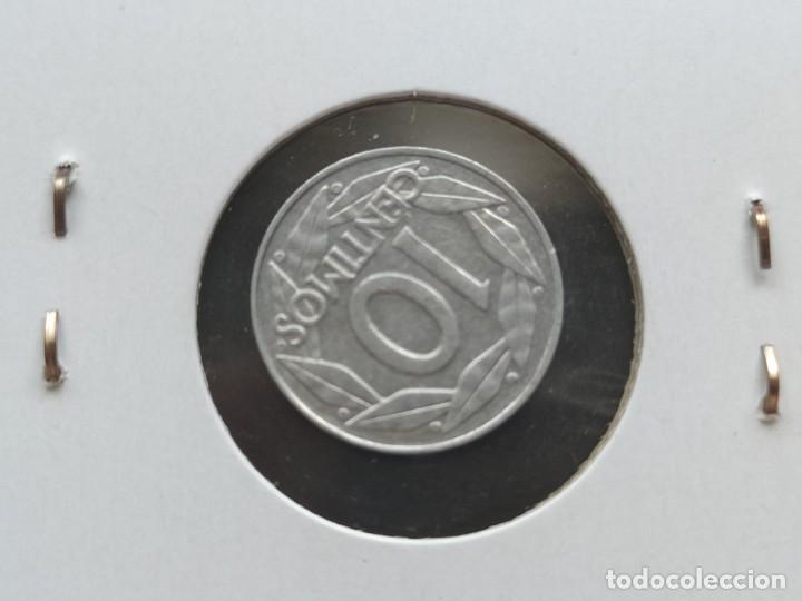 Monedas con errores: 10 c&eacute;ntimos 1959 error reverso girado 125 grados SC - Foto 2