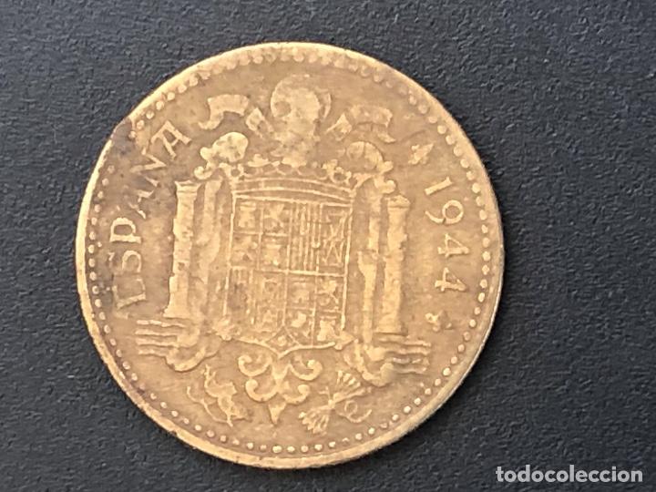 Monedas con errores: 1 peseta 1944 errores - Foto 3