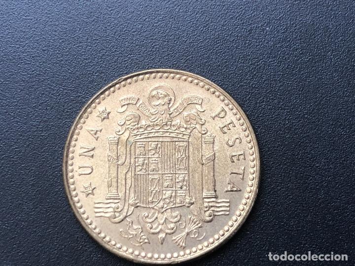 Monedas con errores: 1 peseta 1975 error anverso y reverso - Foto 4