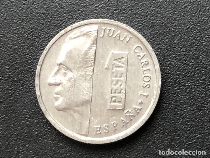 Monedas con errores: 1 peseta 1992 importante exceso de metal - Foto 3