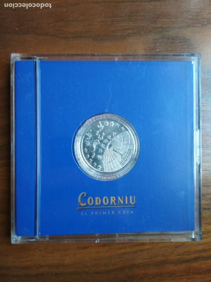Monedas con errores: MONEDA DE CODORNIU, EL PRIMER CAVA. DE PLATA CON ESTUCHE Y CERTIFIDO DE GARANT&Iacute;A - Foto 1