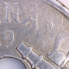 Monedas con errores: - ESPAÑA MONEDA DE 50 CÉNTIMOS FRANCISCO FRANCO 1949*19--ERRORES MÚLTIPLES. Lote 234727435