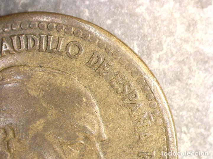 Monedas con errores: ESPA&Ntilde;A ESTADO ESPA&Ntilde;OL ERROR MONEDA 1 PESETA 1963 *65 - Foto 6