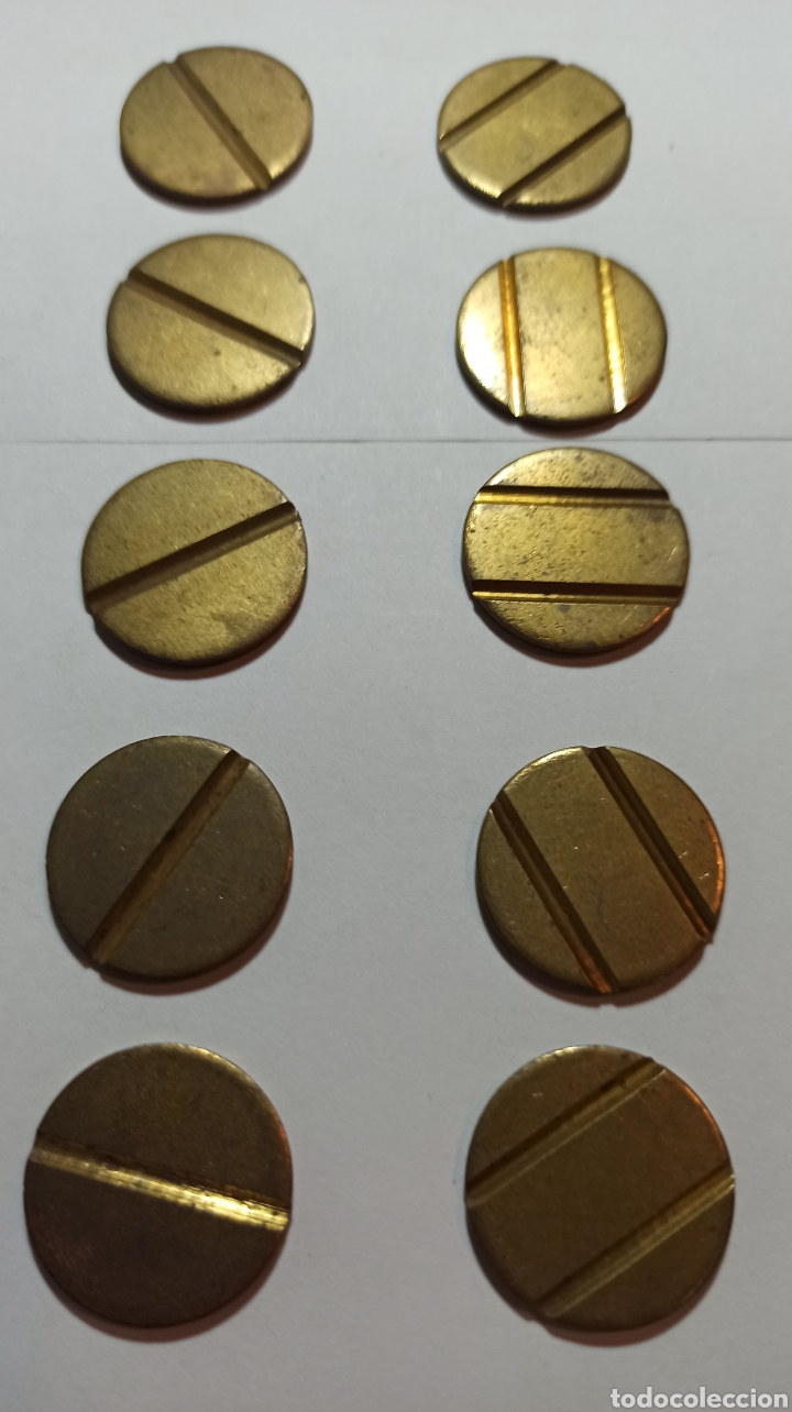 Monedas con errores: 10 monedas ranuradas telefono numismatica - Foto 3