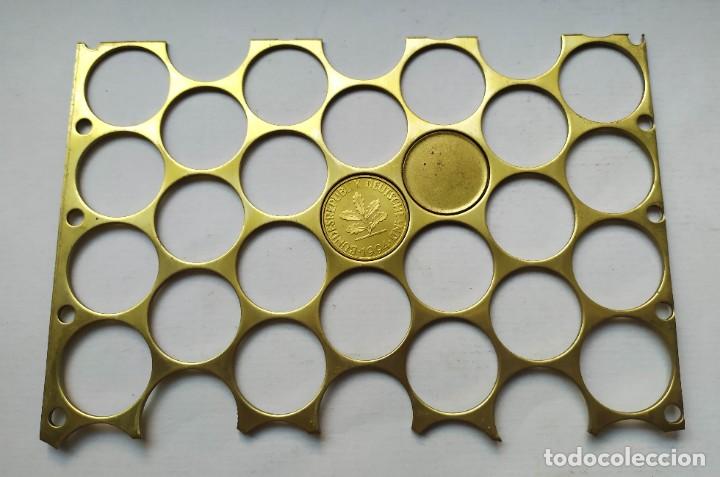 Monedas con errores: ## Rara plancha o rielera de 10 pfennig alemanes ## - Foto 2