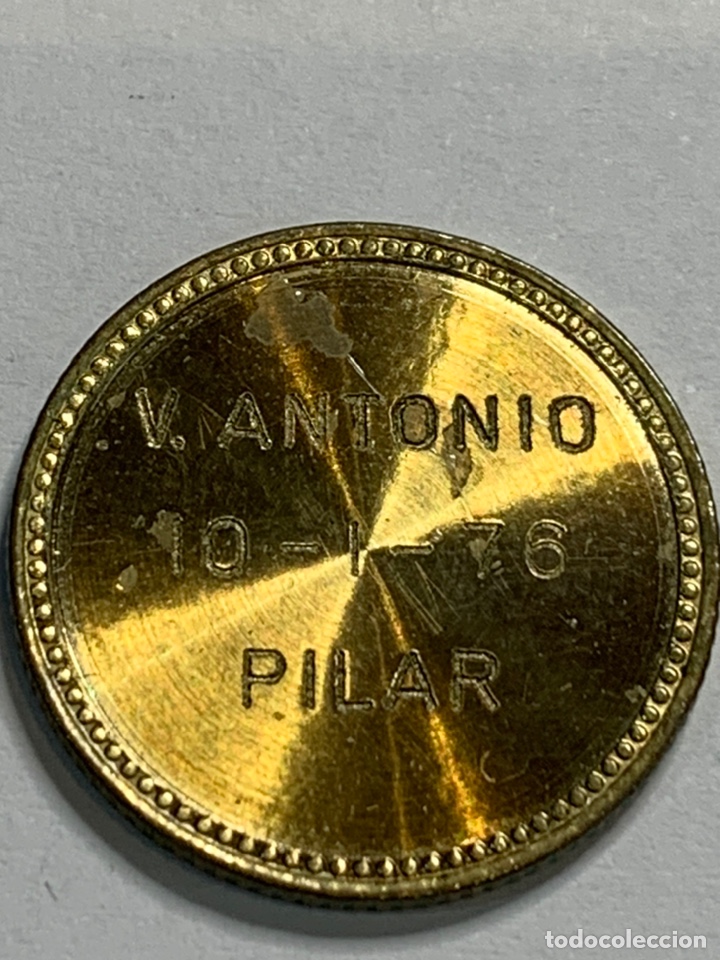 Monedas con errores: Moneda 1 PTS &eacute;poca de Franco sin una de las caras. - Foto 4