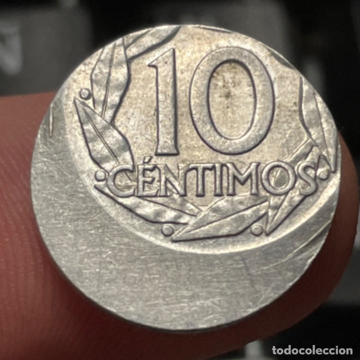 Monedas con errores: Error en moneda de 10 c&eacute;ntimos de 1959 acu&ntilde;aci&oacute;n muy desplazada - Foto 3