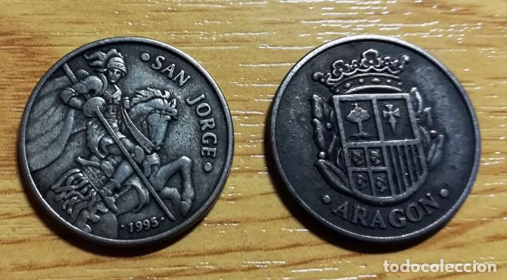 Monedas con errores: MONEDA CONMEMORATIVA SAN JORGE 1995 D&Iacute;A DE ARAGON - Foto 1