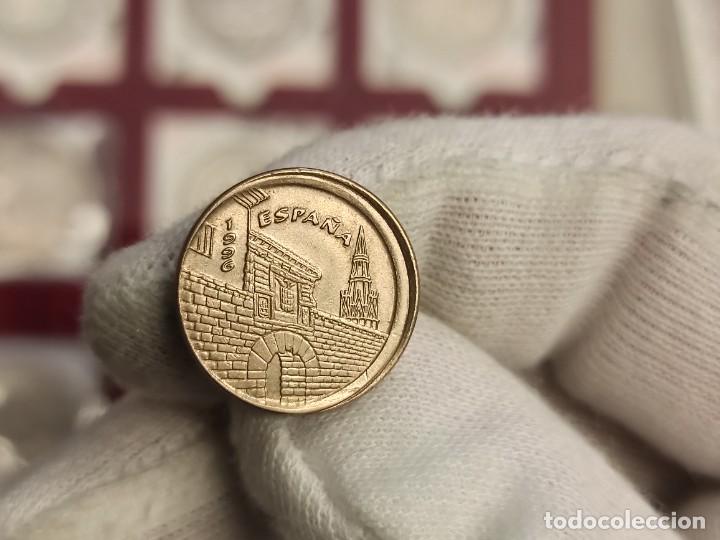 Monedas con errores: Espa&ntilde;a Error 5 Pesetas La Rioja 1996 Km 960 - Foto 1