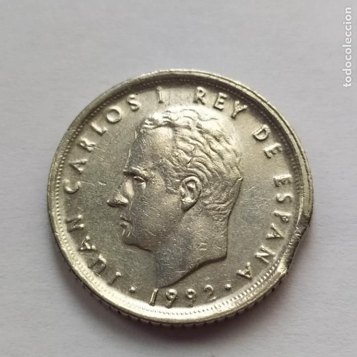 Monedas con errores: ## Error - Rara y escasa moneda segmentada de 10 pesetas 1992 ## - Foto 2