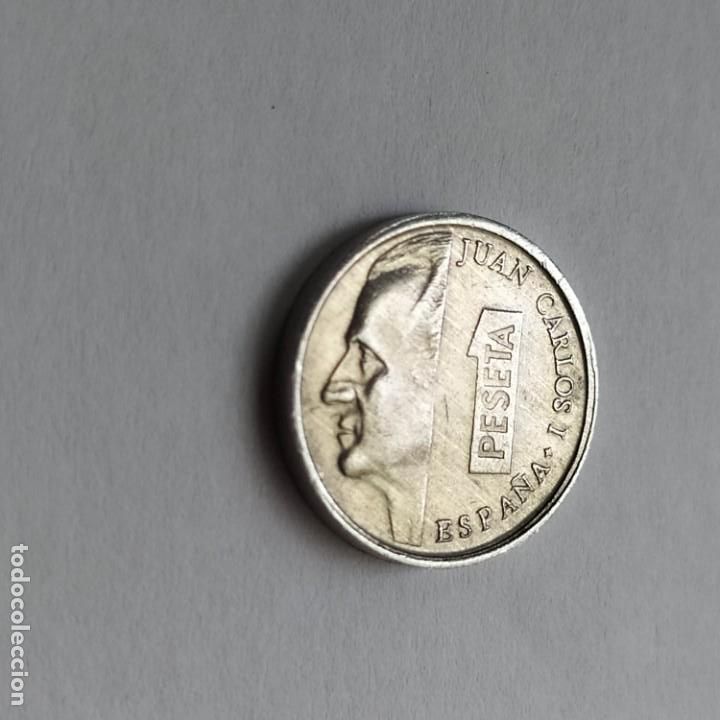 Monedas con errores: ## Error - Labio partido 1 peseta 1994 ## - Foto 1