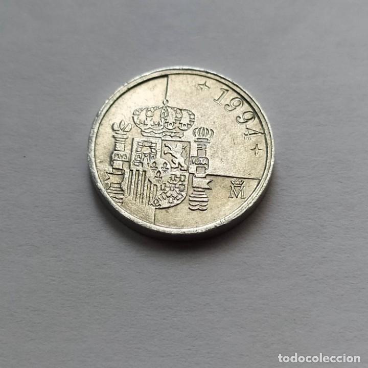 Monedas con errores: ## Error - Labio partido 1 peseta 1994 ## - Foto 2