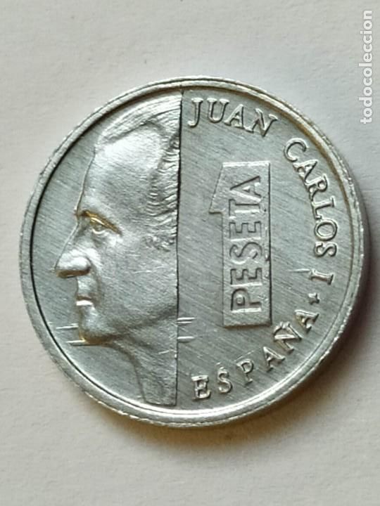Monedas con errores: ## Error - Bandas y excesos en relieve 1 peseta 1997 ## - Foto 2