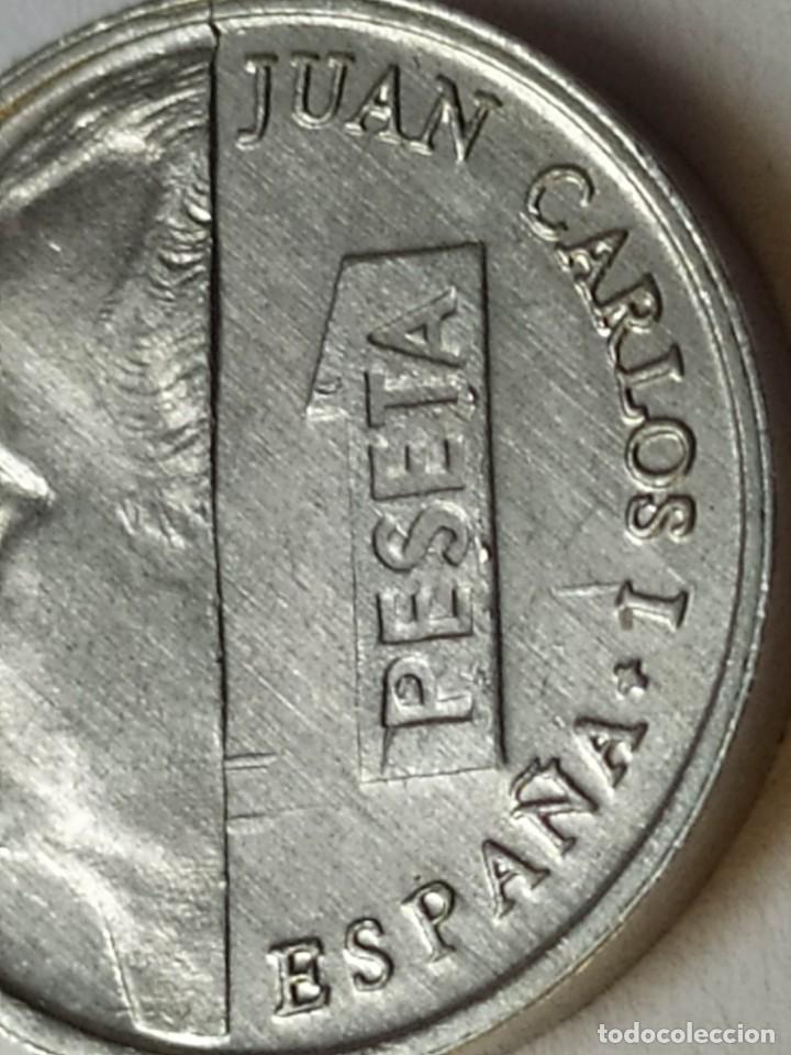 Monedas con errores: ## Error - Bandas y excesos en relieve 1 peseta 1997 ## - Foto 2