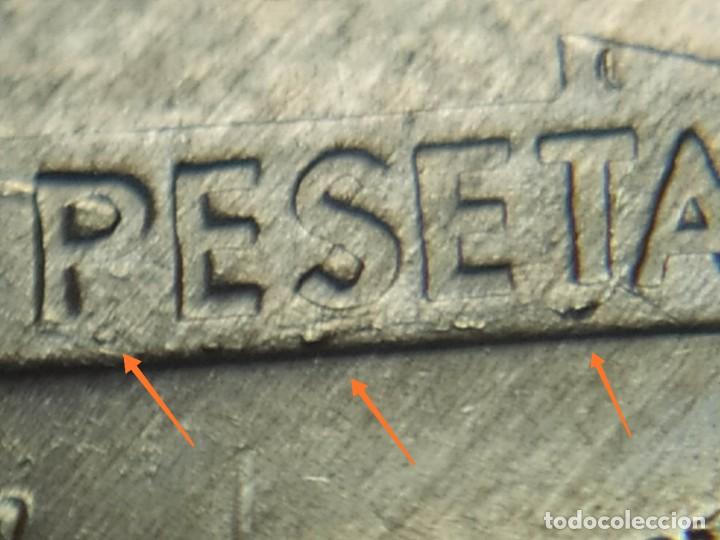 Monedas con errores: ## Error - Bandas y excesos en relieve 1 peseta 1997 ## - Foto 4