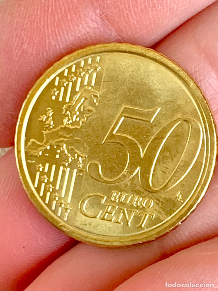 Monedas con errores: Moneda SC de 50 C&eacute;ntimos Ciudad de Vaticano 2011 - Foto 2