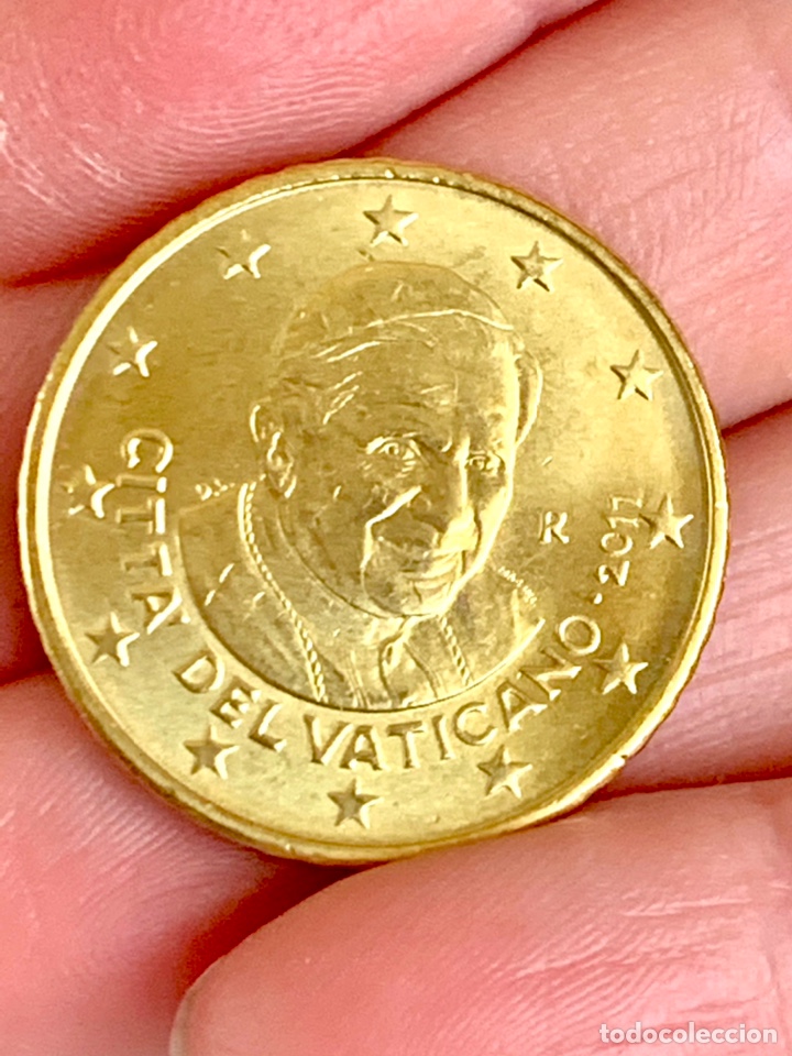 Monedas con errores: Moneda SC de 50 C&eacute;ntimos Ciudad de Vaticano 2011 - Foto 1