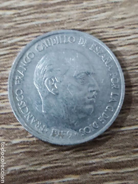 Monedas con errores: 10 c&eacute;ntimos 1959 variante total - Foto 1